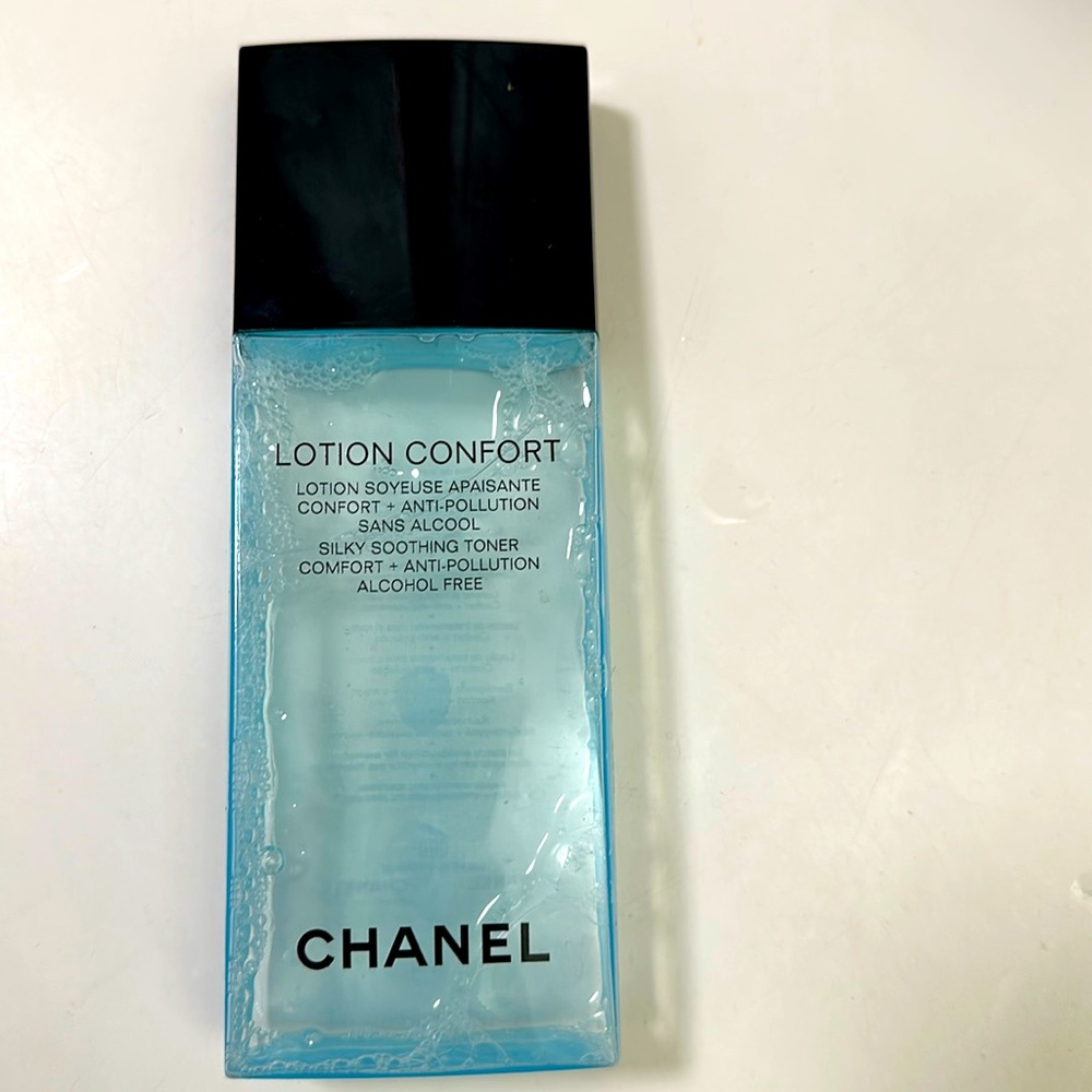 Chanel Lotion Confort Silky Soothing Toner + Anti-Pollution Alcohol Free